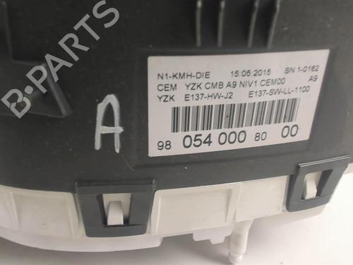 Instrument cluster PEUGEOT 208 I (CA_, CC_) 1.4 HDi | BP20394996C47 