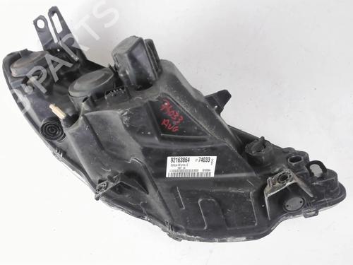 Used Left headlight PEUGEOT 1007 (KM_) 1.4 HDi (68 hp) 20419011