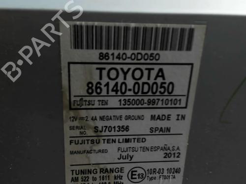 Radio TOYOTA YARIS (_P13_) 1.5 Hybrid (NHP130_, NHP130) | BP27572065E6 