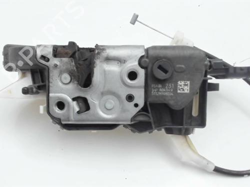 Front left lock PEUGEOT 3008 I MPV (0U_) 1.6 HDi | BP20387586C98 