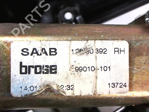Rudehejsemekanisme Højre bagtil SAAB 9-3 Convertible (YS3F) 1,8t (150 hp) 20462624