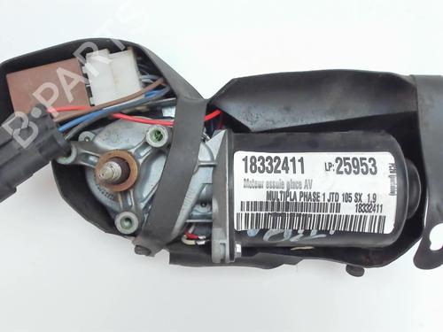 Used Front wiper motor FIAT MULTIPLA (186_) 1.9 JTD 105 (186AXB1A) (105 hp) 20437038