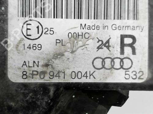 Right headlight AUDI A3 (8P1) 1.9 TDI | BP32250321C29