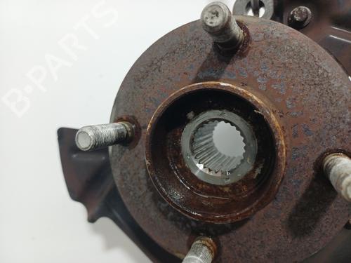 Used Left front steering knuckle Left front steering knuckle FORD FIESTA VII (HJ, HF) 1.5 TDCi (86 hp) 34336443 34336443