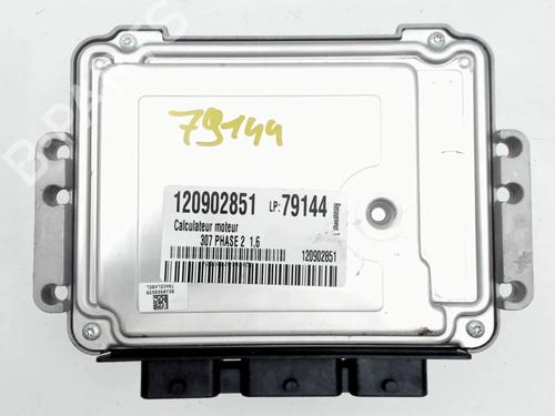 Engine control unit (ECU) PEUGEOT 307 (3A/C) 1.6 HDi | BP32396704M57 - Image 3