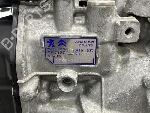 Used Gearbox Gearbox PEUGEOT 3008 II SUV (MC_, MR_, MJ_, M4_) 1.6 BlueHDi 120 (120 hp) 27163833 27163833
