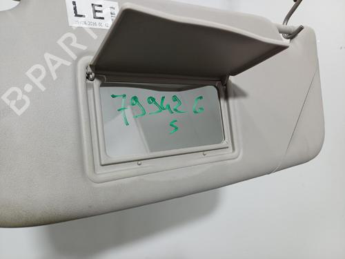 Left sun visor RENAULT KADJAR (HA_, HL_) 1.5 dCi 110 (HLA3) | BP39179379I1 - Image 2