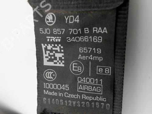 front-left-seatbelt-skoda-fabia-ii-542-2006-2007-2008-2009-2010-2011-2012-2013-2014-33993676 main image