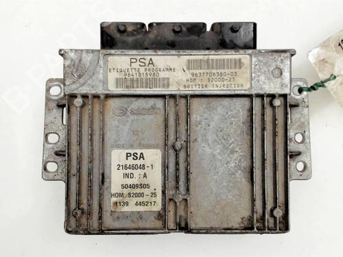 Used Engine control unit (ECU) Engine control unit (ECU) PEUGEOT 206 Hatchback (2A/C) 1.4 i (75 hp) 36526292 36526292