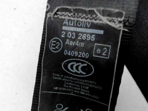 Rear right seatbelt PEUGEOT RCZ 2.0 HDi | BP25009341I28 - Image 2