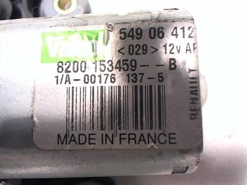 Rear wiper motor RENAULT SCÉNIC II (JM0/1_) 2.0 (JM05, JM0U, JM1N, JM1U, JM2V) | BP28329911M102 