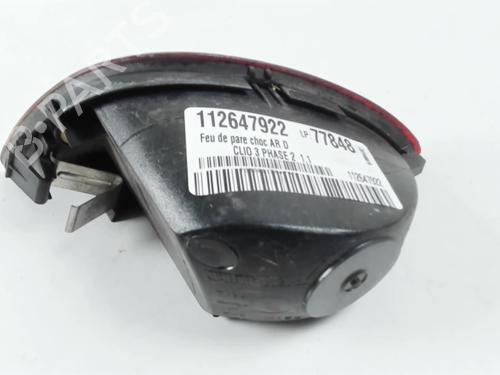 Rear bumper right light RENAULT CLIO III (BR0/1, CR0/1) 1.2 16V Hi-Flex (BR1U, CR1U) | BP29638804C82 