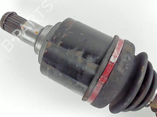 Left front driveshaft CITROËN C-CROSSER (VU_, VV_) 2.2 HDi | BP20443558M38 