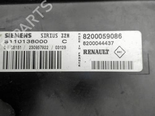 Engine control unit (ECU) RENAULT TWINGO I (C06_) 1.2 (C066, C068) | BP25009080M57 