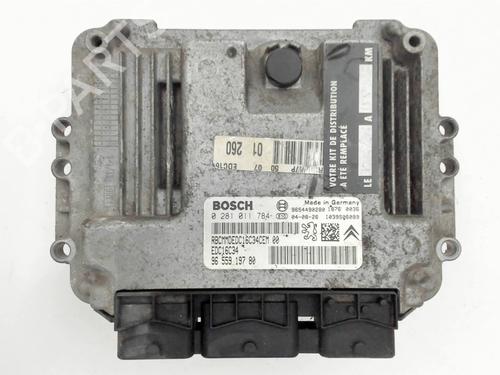 Computer motormanagement PEUGEOT 206 Hatchback (2A/C) 1.4 HDi eco 70 (68 hp) 29375049