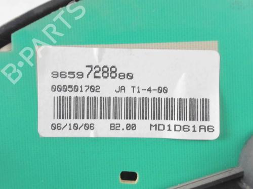 Instrument cluster PEUGEOT 206 Hatchback (2A/C) 1.4 HDi eco 70 | BP20401721C47 