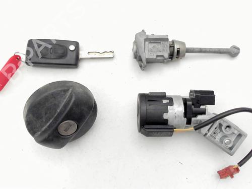 Used Ignition barrel Ignition barrel PEUGEOT 207 (WA_, WC_) 1.4 HDi (68 hp) 40224629 40224629