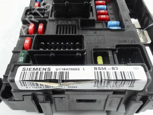 Fuse box CITROËN XSARA PICASSO (N68) 2.0 HDi | BP24114725E1 