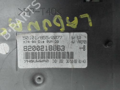 Instrument cluster RENAULT LAGUNA II (BG0/1_) 1.9 dCI (BG0E) | BP20435761C47 