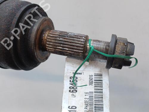 Used Left front driveshaft RENAULT LAGUNA II (BG0/1_) 1.6 16V (BG1G, BG1H) (112 hp) 20404943