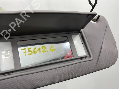 Left sun visor PEUGEOT 607 (9D, 9U) 2.7 HDi 24V | BP21062260I1 