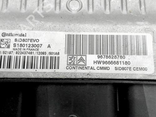 Engine control unit (ECU) CITROËN DS5 1.6 HDi 115 | BP28498693M57  - Image 5