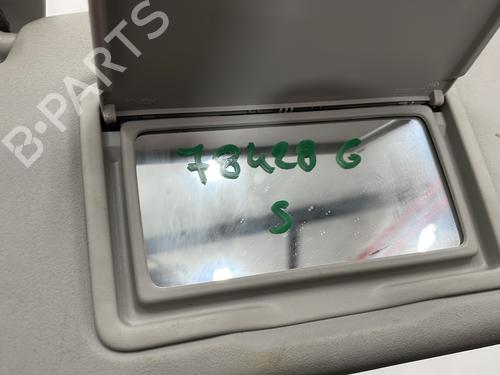 Used Left sun visor Left sun visor RENAULT VEL SATIS (BJ0_) 2.0 16V Turbo (BJ0K) (163 hp) 29844338 29844338