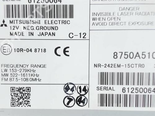 Bilradio CITROËN C4 AIRCROSS 1.6 HDi 115 AWC | BP27804550E6 