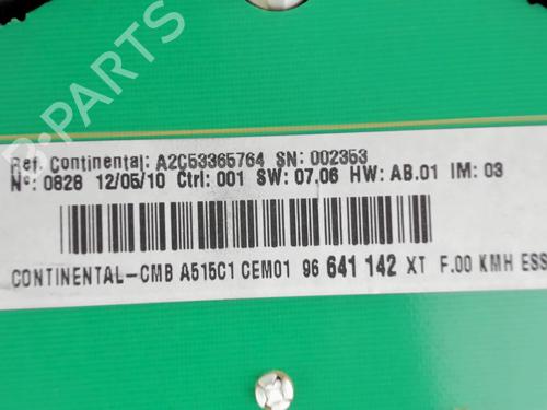 Instrument cluster CITROËN C3 II (SC_) 1.1 i | BP20398451C47 