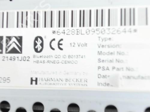 radio-peugeot-308-i-4a_-4c_-2007-2008-2009-2010-2011-2012-2013-2014-2015-2016-36149650 main image