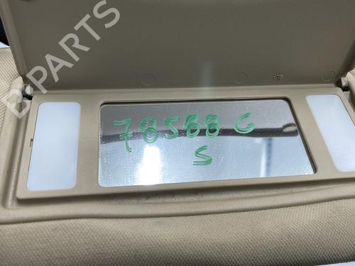 Left sun visor PEUGEOT 607 (9D, 9U) 2.2 HDi | BP30975549I1 - Image 2