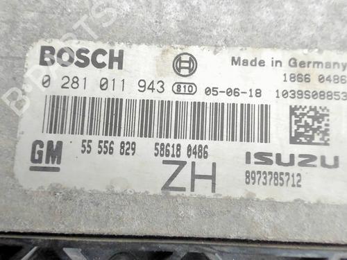 Engine control unit (ECU) OPEL ASTRA H (A04) 1.7 CDTI (L48) | BP30913014M57