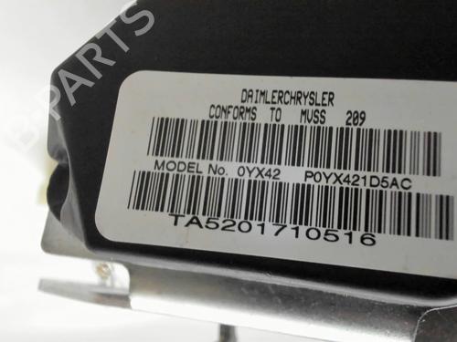 Rear right seatbelt DODGE AVENGER 2.0 CRD | BP28811112I28  - Image 6