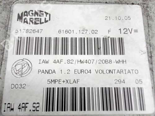Used Engine control unit (ECU) Engine control unit (ECU) FIAT PANDA (169_) 1.2 (169.AXB11, 169.AXB1A) (60 hp) 34104488 34104488