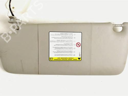 Used Right sun visor OPEL MERIVA B MPV (S10) 1.4 (75) (120 hp) 20429201