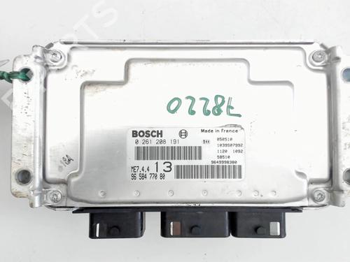 Engine control unit (ECU) PEUGEOT 1007 (KM_) 1.6 16V | BP31679278M57 