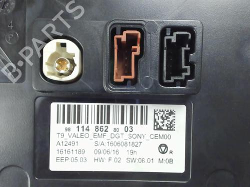 Used Display monitor Display monitor PEUGEOT 308 II (LB_, LP_, LW_, LH_, L3_) 1.2 VTi 72 (82 hp) 20396258 20396258