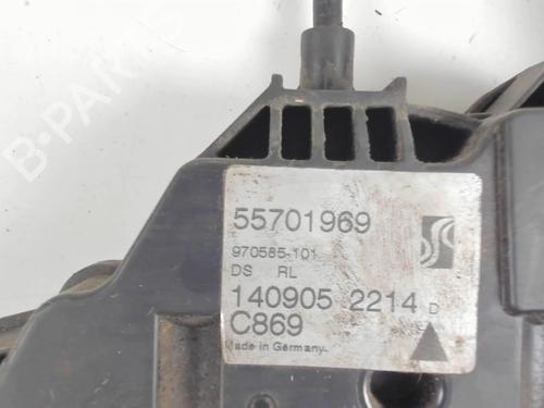 Rear left lock FIAT GRANDE PUNTO (199_) 1.3 D Multijet (199.AXD11, 199.AXD1A, 199.AXD1B,... | BP20449873C100 