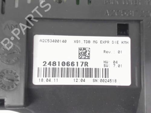 Instrument cluster RENAULT LAGUNA III (BT0/1) 2.0 dCi (BT07, BT0J, BT14, BT1A, BT1S) | BP20420287C47 