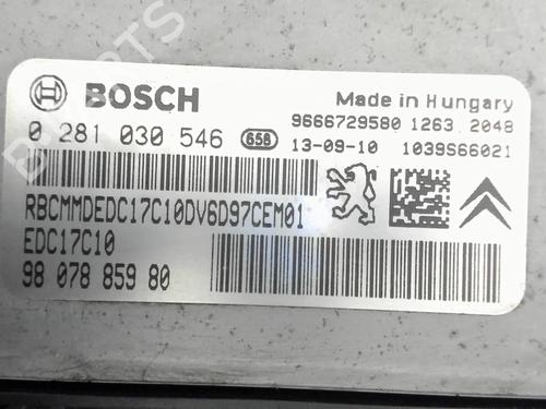 Engine control unit (ECU) CITROËN C4 II (NC_) 1.6 HDi 115 | BP31871662M57