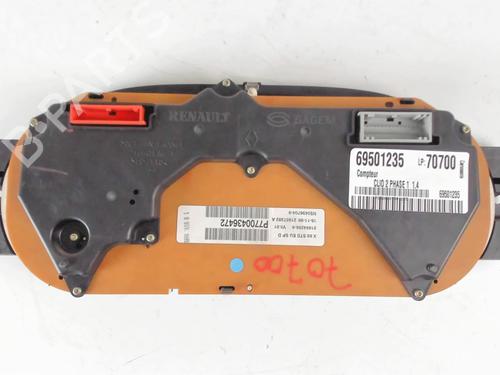 Instrument cluster RENAULT CLIO II (BB_, CB_) 1.4 16V (B/CB0P, BB13) | BP20464691C47 