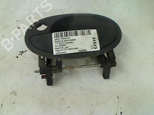 Used Front left exterior door handle OPEL MERIVA A MPV (X03) 1.4 16V Twinport LPG (E75) (90 hp) 20415022