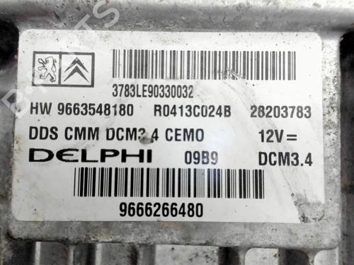 Engine control unit (ECU) PEUGEOT 308 CC (4B_) 2.0 HDi | BP40461589M57 - Image 5