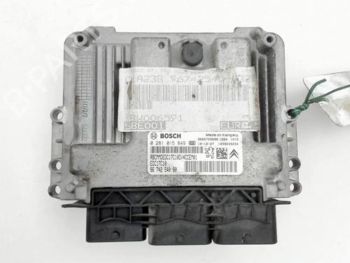Used Engine control unit (ECU) PEUGEOT 207 (WA_, WC_) 1.4 HDi (68 hp) 26398325