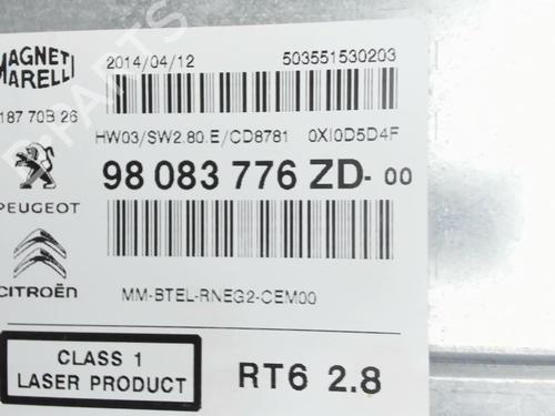 Radio CITROËN C5 III (RD_) 2.0 HDi 165 (RDRHHA, RDRHH8) | BP37252101E6 - Image 5