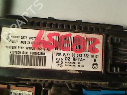 Climate control PEUGEOT 407 (6D_) 2.0 HDi 135 (6DRHRH, 6DRHRE, 6DRHRG, 6DRHRJ) | BP20413022I5 
