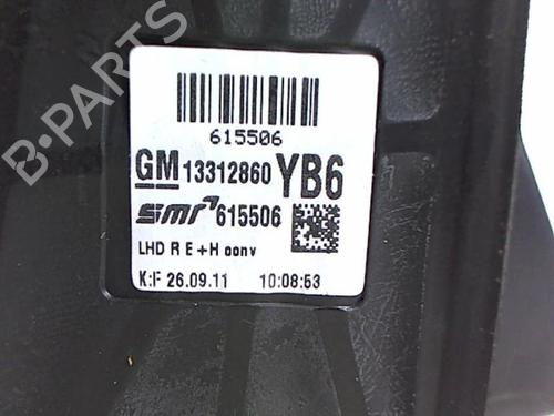 Right mirror OPEL ZAFIRA / ZAFIRA FAMILY B (A05) 1.7 CDTI (M75) | BP20404588C27 