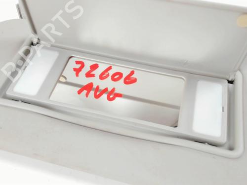 Used Left sun visor PEUGEOT 407 (6D_) 2.0 HDi 135 (6DRHRH, 6DRHRE, 6DRHRG, 6DRHRJ) (136 hp) 20387089