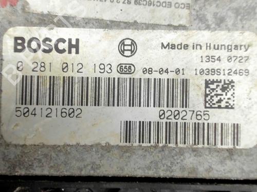 Engine control unit (ECU) IVECO DAILY IV Van 35C12 V, 35C12 V/P, 35S12 V, 35S12 V/P | BP29625538M57 