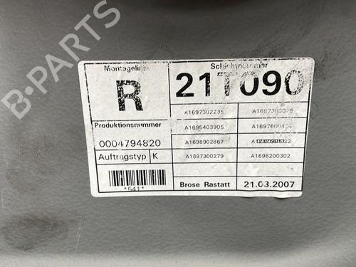Rear right window mechanism MERCEDES-BENZ A-CLASS (W169) A 180 CDI (169.007, 169.307) | BP29466169C25 
